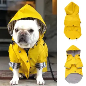 capa de chuva para cães pequenos