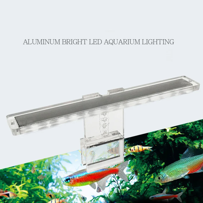 Luminária LED para Aquário de Água Doce 2W Acrílica Ultrafina - Imagem 4