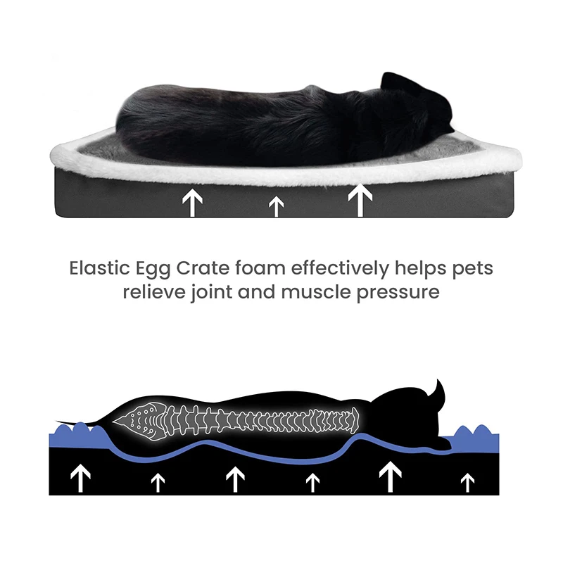 Benepaw Cama para Cães e Gatos com Capa Removível e Lavável - Image 4