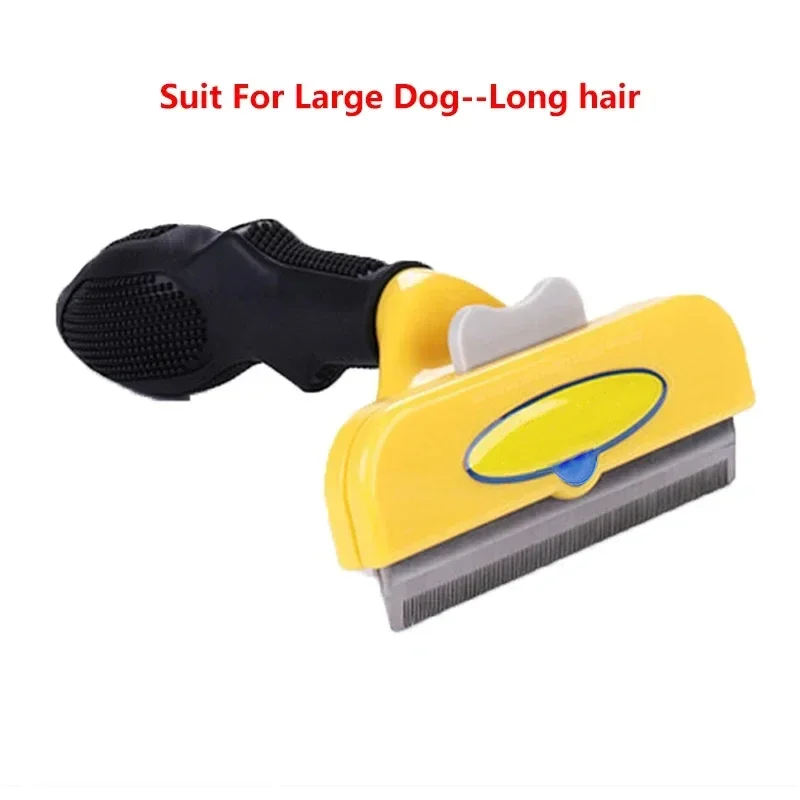 Escova Removedora de Pelos para Cães e Gatos de Pelo Curto com Lâmina de Aço - Imagem 3