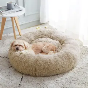 cama ninho para gatos de pelúcia lavável