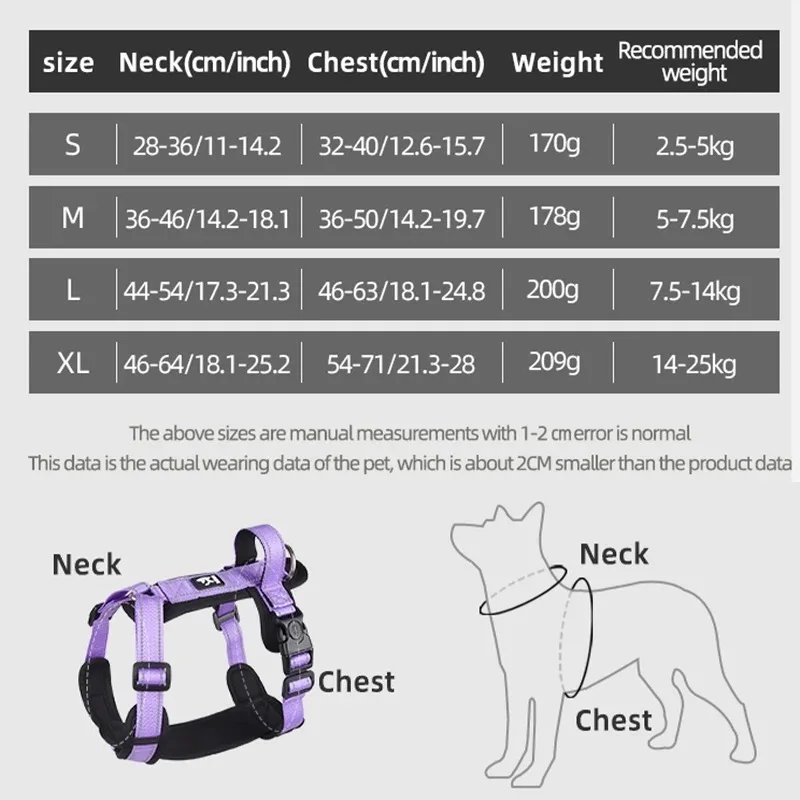 Colete para Cães Refletivo com Alça de Controle Tamanhos P a XL - Imagem 2