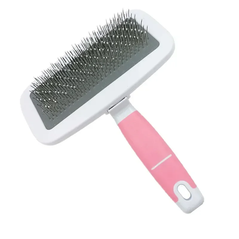 Escova de Pinos para Gatos e Cães de Pelo Longo 13x10 cm para Desembaraçar - Imagem 3