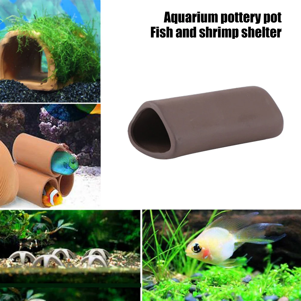 Caverna Cerâmica para Camarões e Peixes de Aquário - Imagem 2