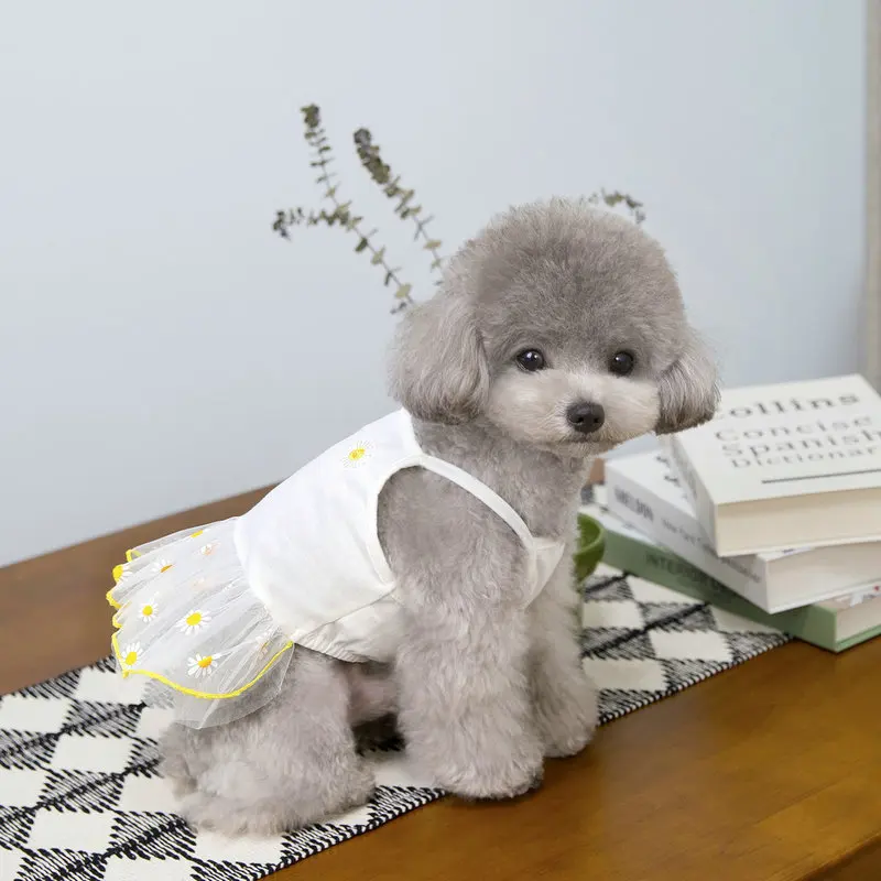 Vestido para Cães Pequenos Estilo Princesa com Saia - Image 5
