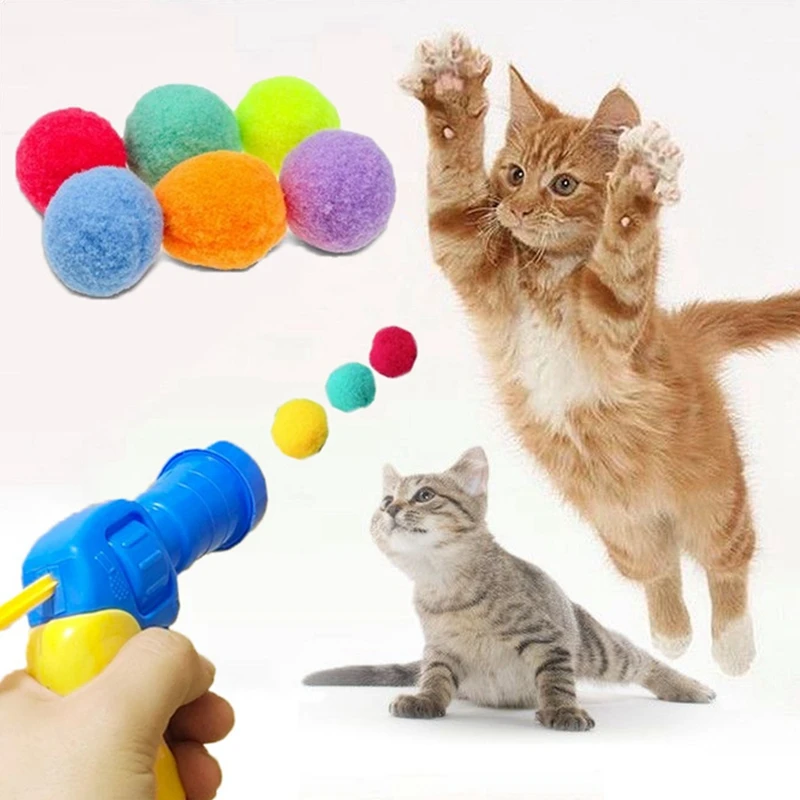 bolinhas de pelúcia para gatos