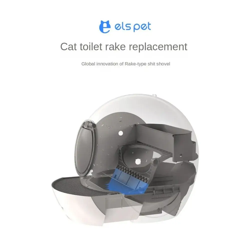 Elspet Ancinho para Caixa de Areia de Gato de ABS 40 cm com Design Profundo - Imagem 3
