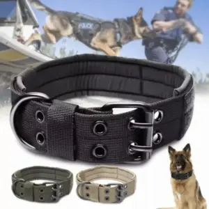 coleira militar para cães
