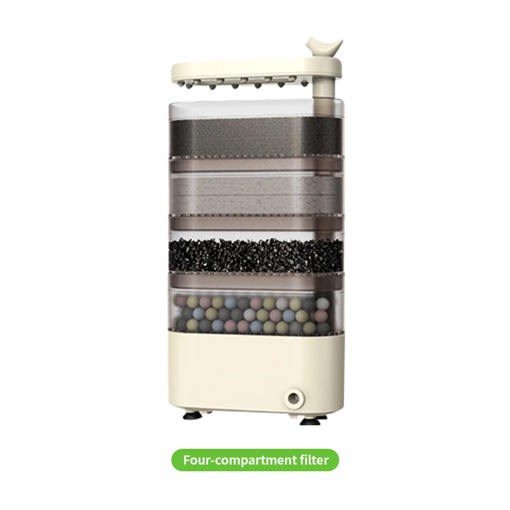 Filtro Cascata para Tanque de Tartaruga 3 em 1 Baixa Água - Image 6