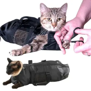 saco de banho para gatos