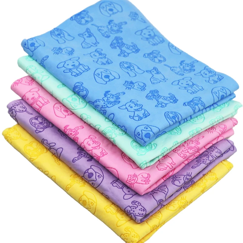 Toalha Absorvente para Pets de Imitação de Pele de Veado Lavável - Imagem 5