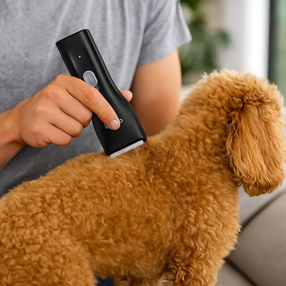 Máquina de Tosa para Cães e Gatos Recarregável USB Silenciosa - Imagem 2
