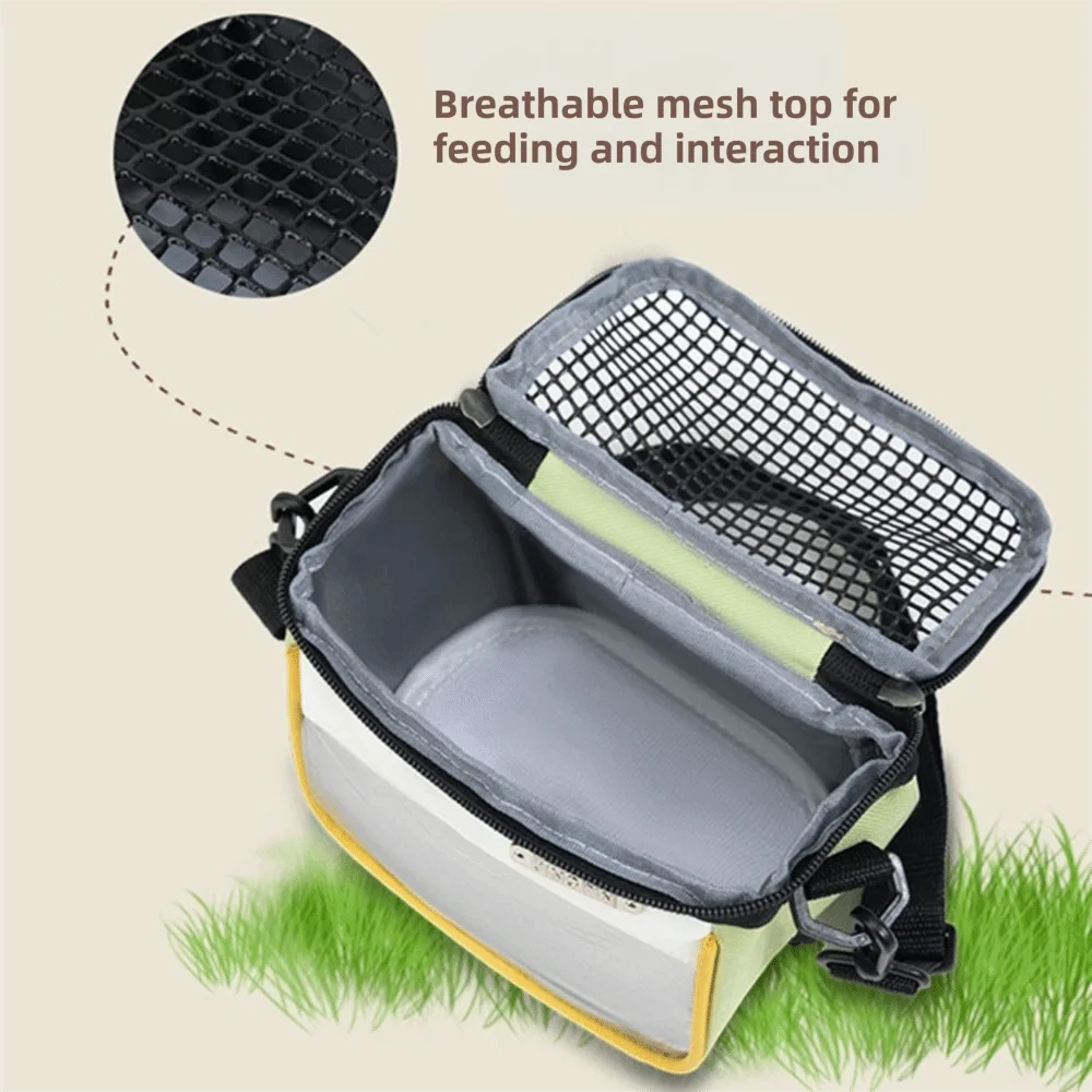 Bolsa de Transporte para Hamster e Esquilo 15x11x15cm com Ventilação - Imagem 2
