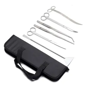 kit de ferramentas para aquário