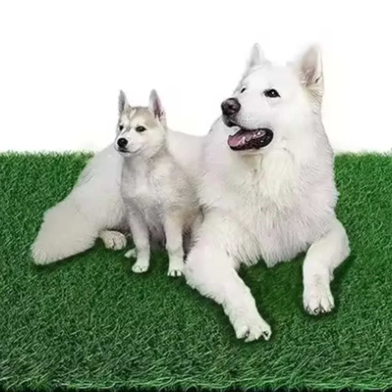 Tapete Higiênico de Grama Artificial para Cães Reutilizável - Imagem 5