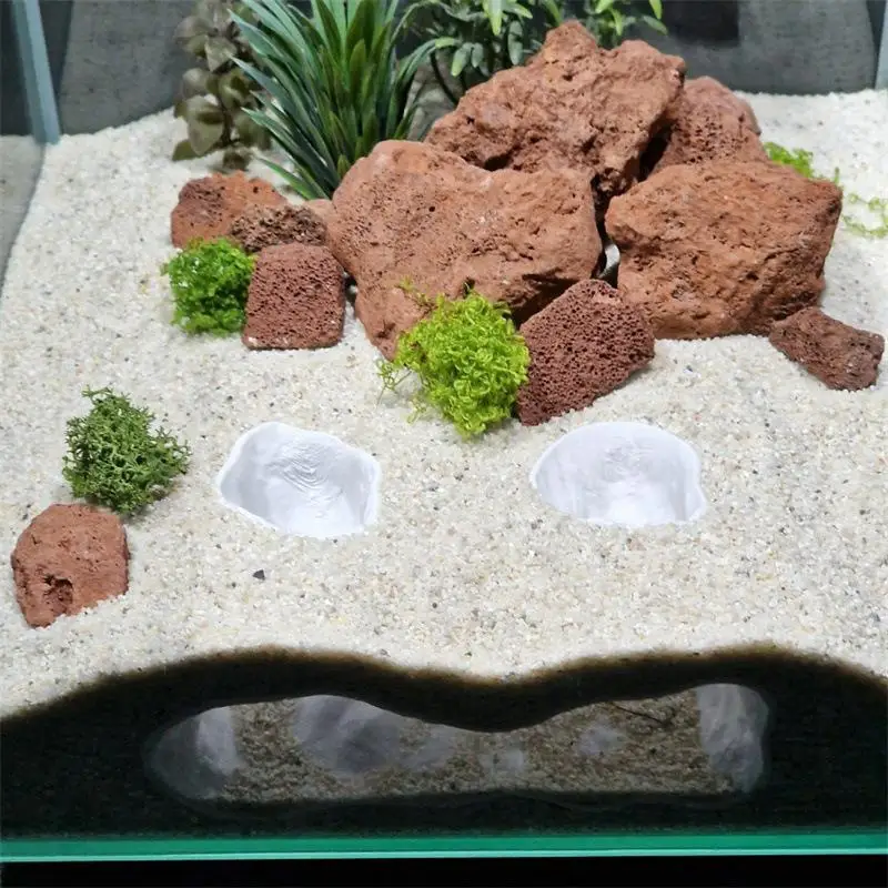 Caverna Subterrânea para Aquário e Terrário PLA Design Natural - Imagem 5