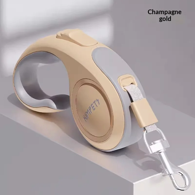 Coleira Retrátil para Cães e Gatos Teddy para Passeio - Imagem 2