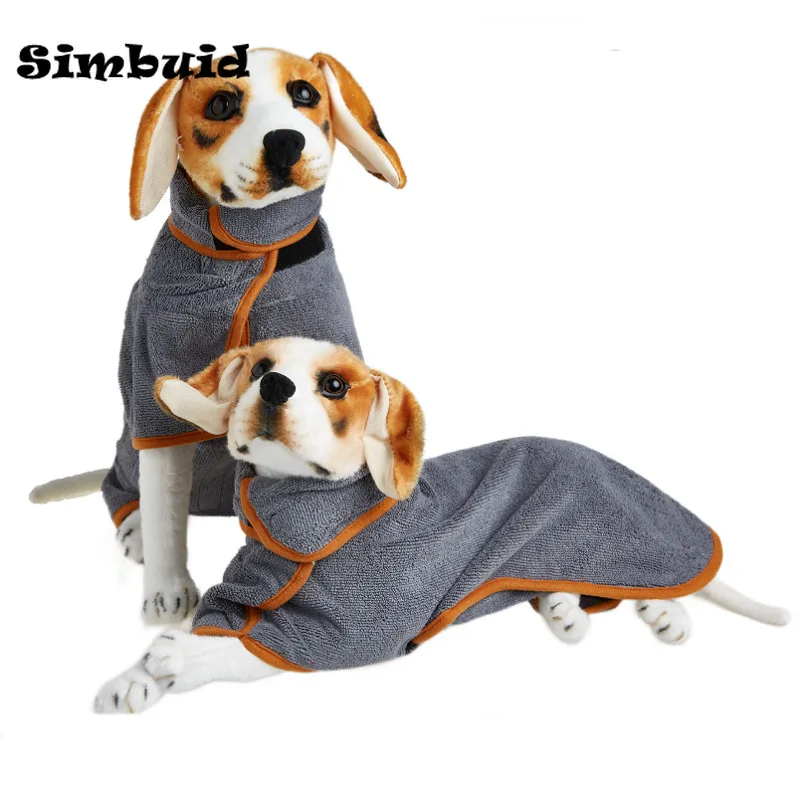 Roupão Absorvente para Cães Ajustável para Secagem Rápida - Imagem 5