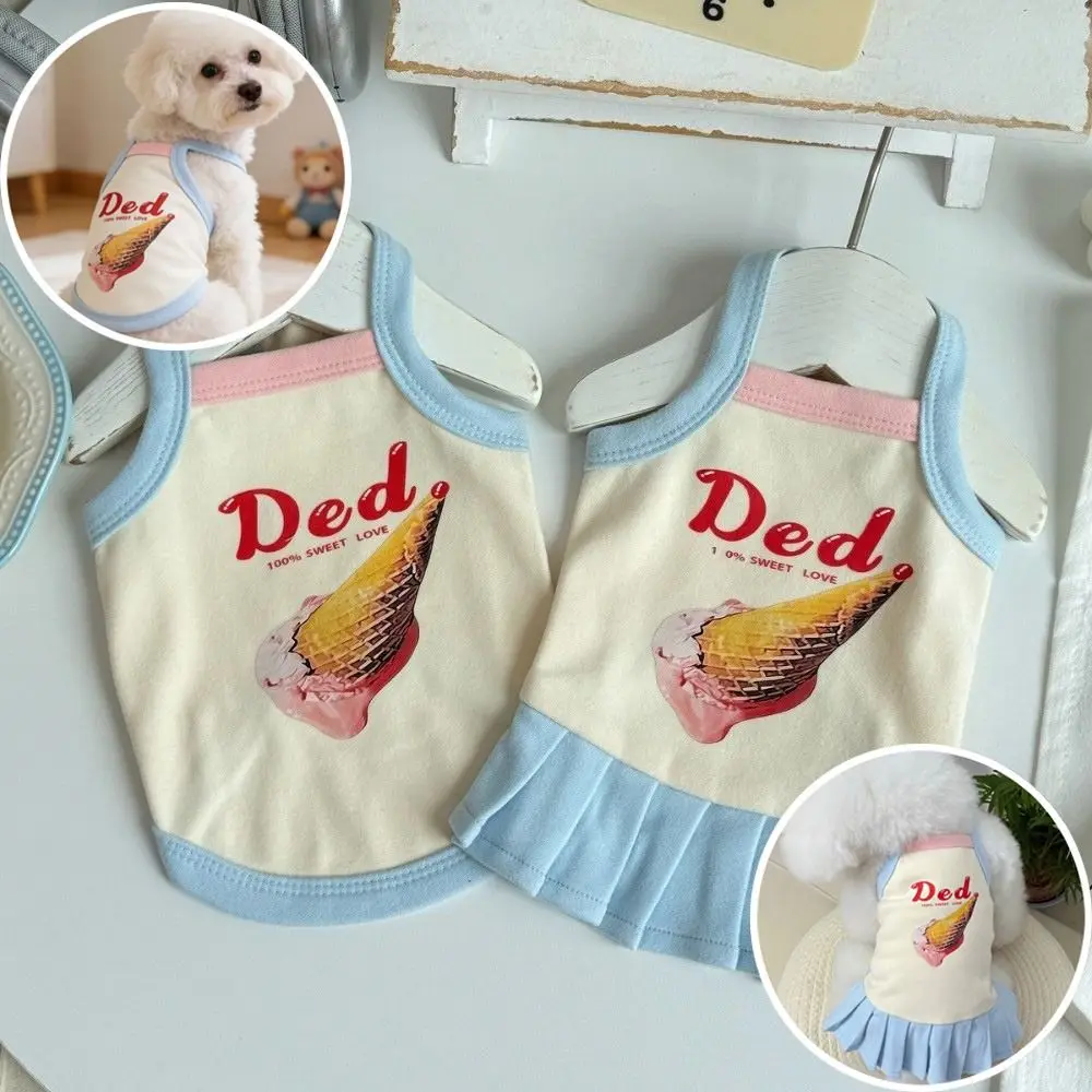 Colete Camisole para Cães Pequenos de Dralon com Estampa - Image 4