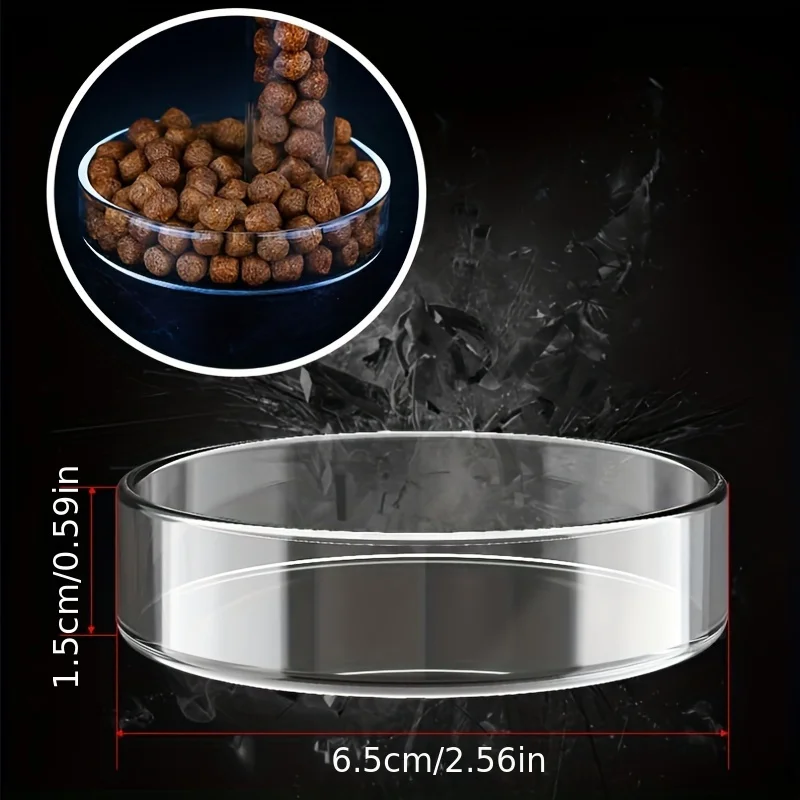 Tubo Alimentador de Vidro para Aquário e Camarão Vermelho - Imagem 4