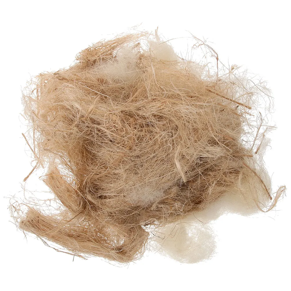 Material para Ninho de Pássaros com Juta, Ráfia e Algodão - Imagem 5