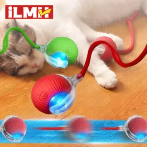 bola interativa para gatos recarregável