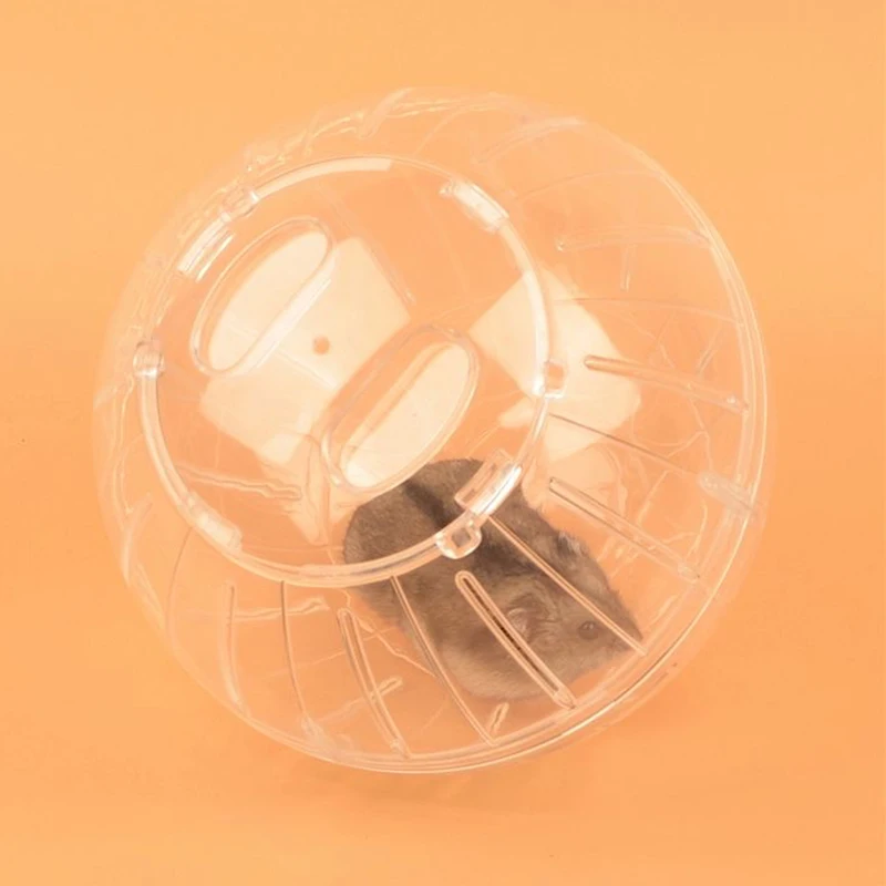 Bola de Exercício para Hamster de Plástico Transparente 10 cm - Imagem 6