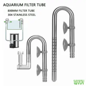 tubo de filtro para aquário