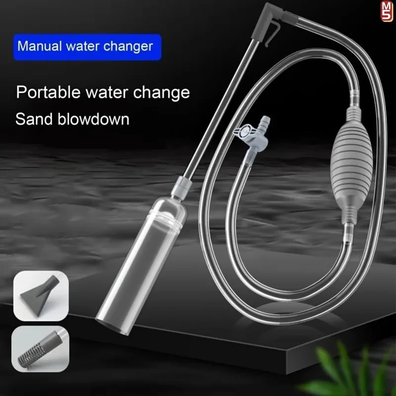 Kit Limpeza Aquário Grandes 3 em 1 com Tubo Extensor e Fluxo Ajustável - Image 4