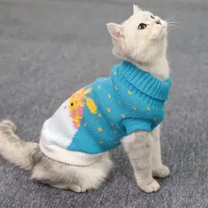 camisola para gatos de inverno