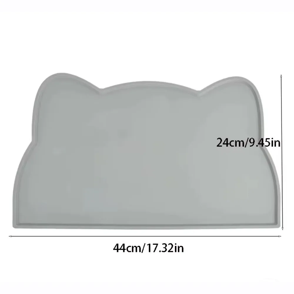 Tapete de Silicone para Alimentação de Pets 44x24cm Lavável - Image 6