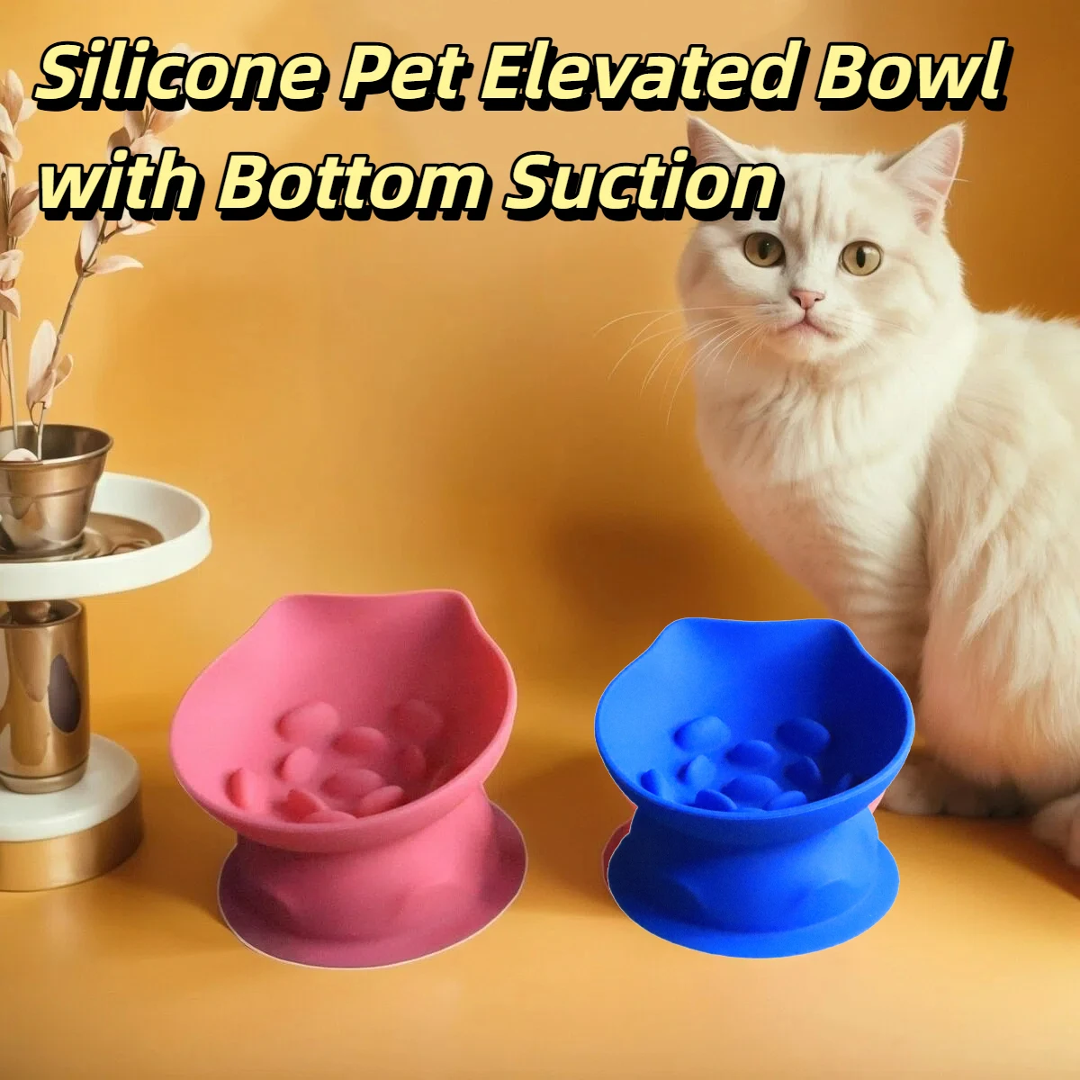 tigela de alimentação lenta para gatos