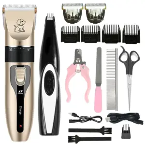 kit tosa elétrico para cães e gatos