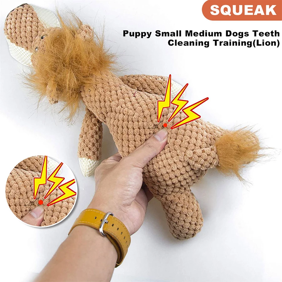 Brinquedo de Pelúcia para Cães com Som e 40 cm - Imagem 6