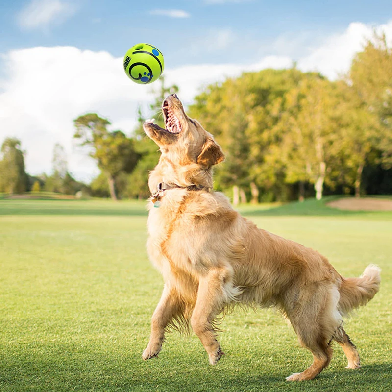Brinquedo para Cães Wobble Wag Giggle Ball com Sons Interativos - Imagem 6
