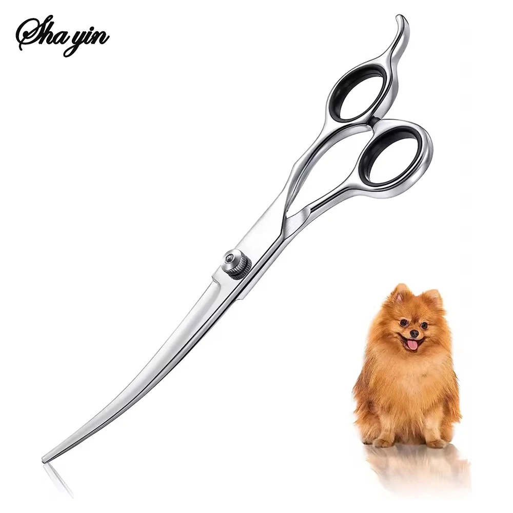 Tesoura para Cães e Gatos de Aço Inoxidável para Pelos - Imagem 2