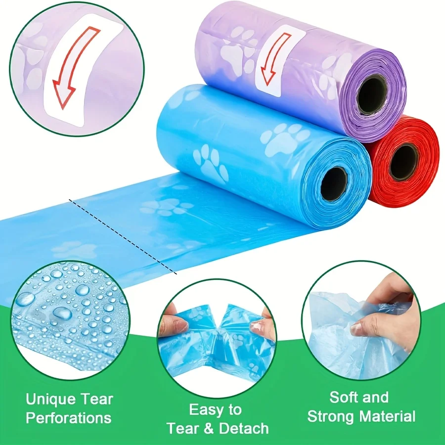 Saco Higiênico para Cães Cores Variadas para Passeio - Imagem 3