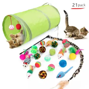 kit de brinquedos para gatos