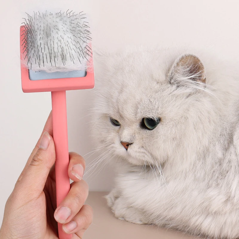Escova Removedora de Pelos para Cães e Gatos com Cabo Longo - Imagem 3