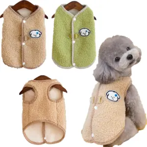colete para cães de lã polar