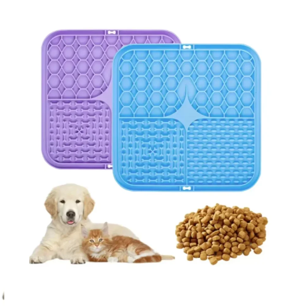 Tapete de Silicone para Cães com Ventosa para Lamber e Comedouro Lento - Image 2