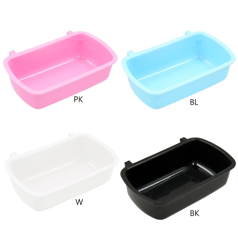 Tigela Removível para Hamster Plástico com Ganchos para Gaiola - Image 6