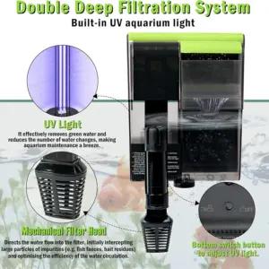 filtro cascata para aquário com UV