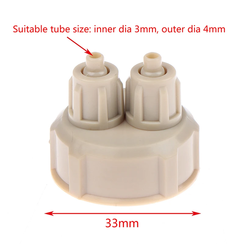 Tampa para Garrafa CO2 Aquário DIY com Vedação para Reator - Imagem 6