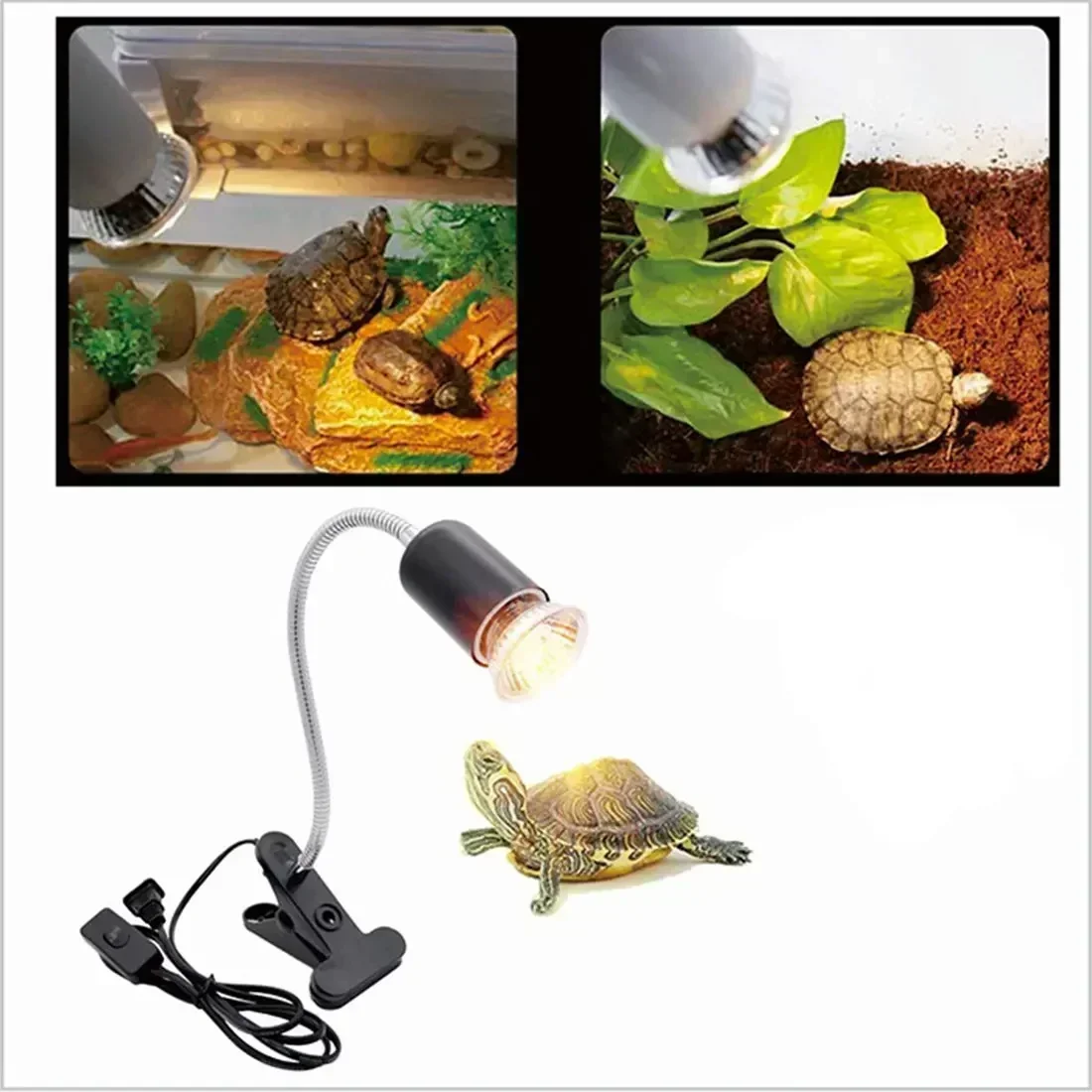 Lâmpada de Aquecimento para Répteis 50W com Bocal E27 - Imagem 2