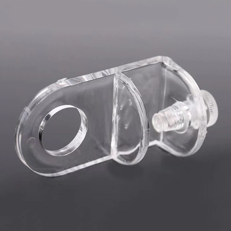 Clipes de Acrílico para Aquário Universal Transparente com Fixação Estável - Imagem 4
