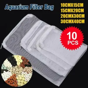 saco de rede para filtro de aquário