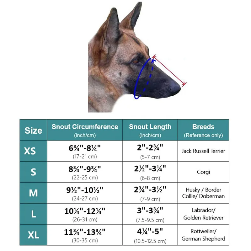 Focinheira de Malha para Cães com Alças Ajustáveis e Dobrável - Imagem 4