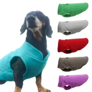 jaqueta de lã para cães pequenos