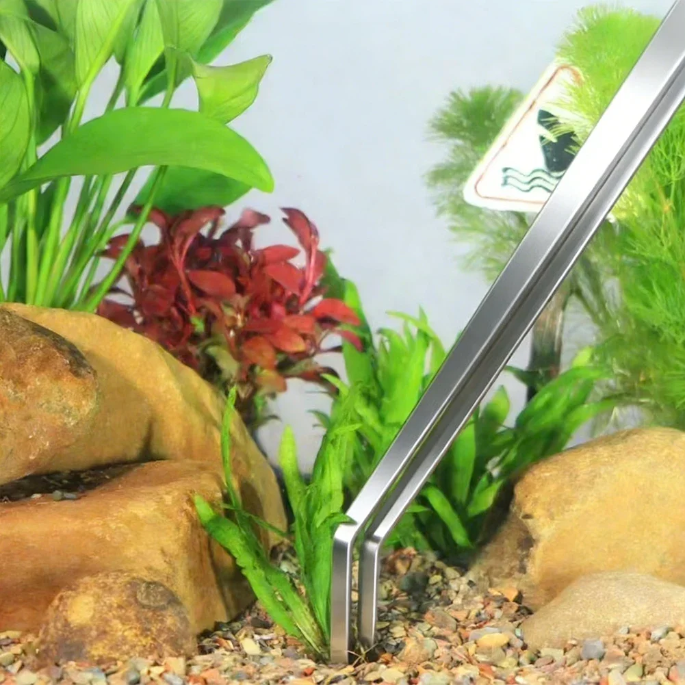 Kit de Ferramentas para Aquário de Aço Inoxidável com Tesoura Reta de 25cm - Image 6